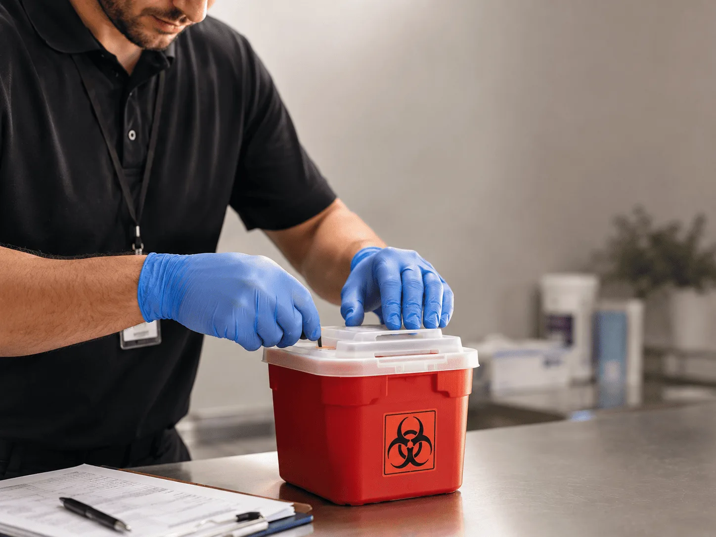 Why choose Sharps Waste Disposal in Prudenville, MI